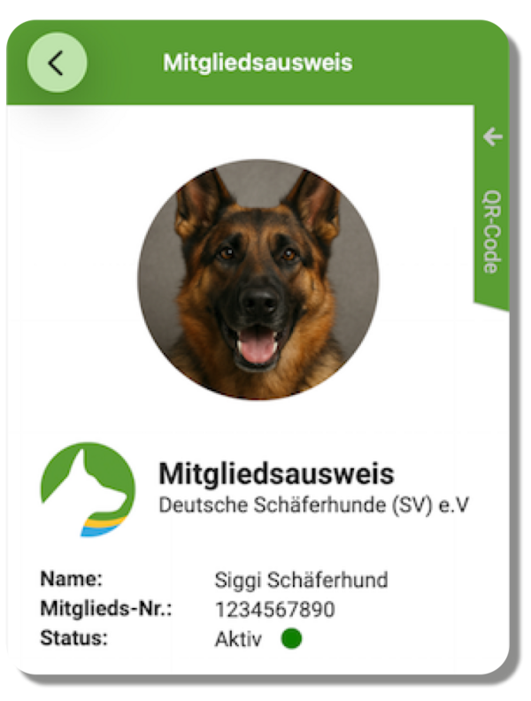 Mitgliedsausweis digital